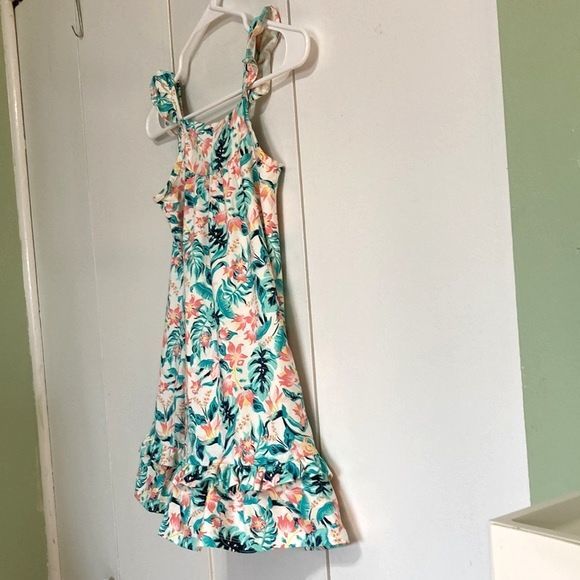 TOMMY BAHAMA Tropical Floral Sleeveless Dress Girls 5T - Picture 5 of 13